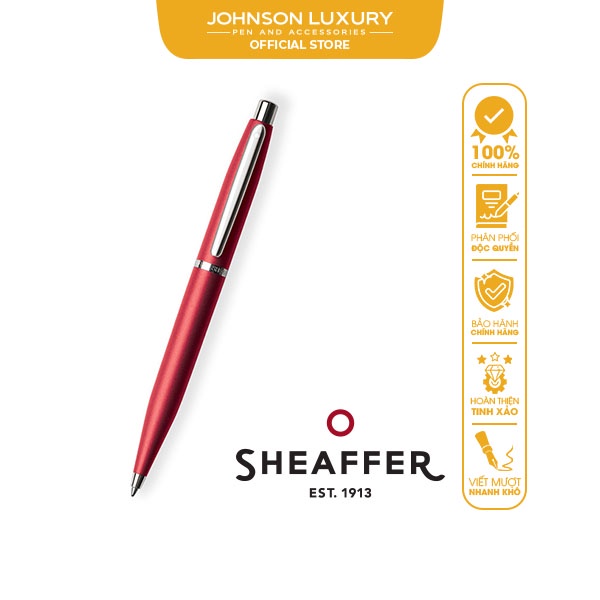 Bút Ký Tên CEO Doanh Nhân Cao Cấp Viết Sheaffer VFM Màu Đỏ Sang Trọng