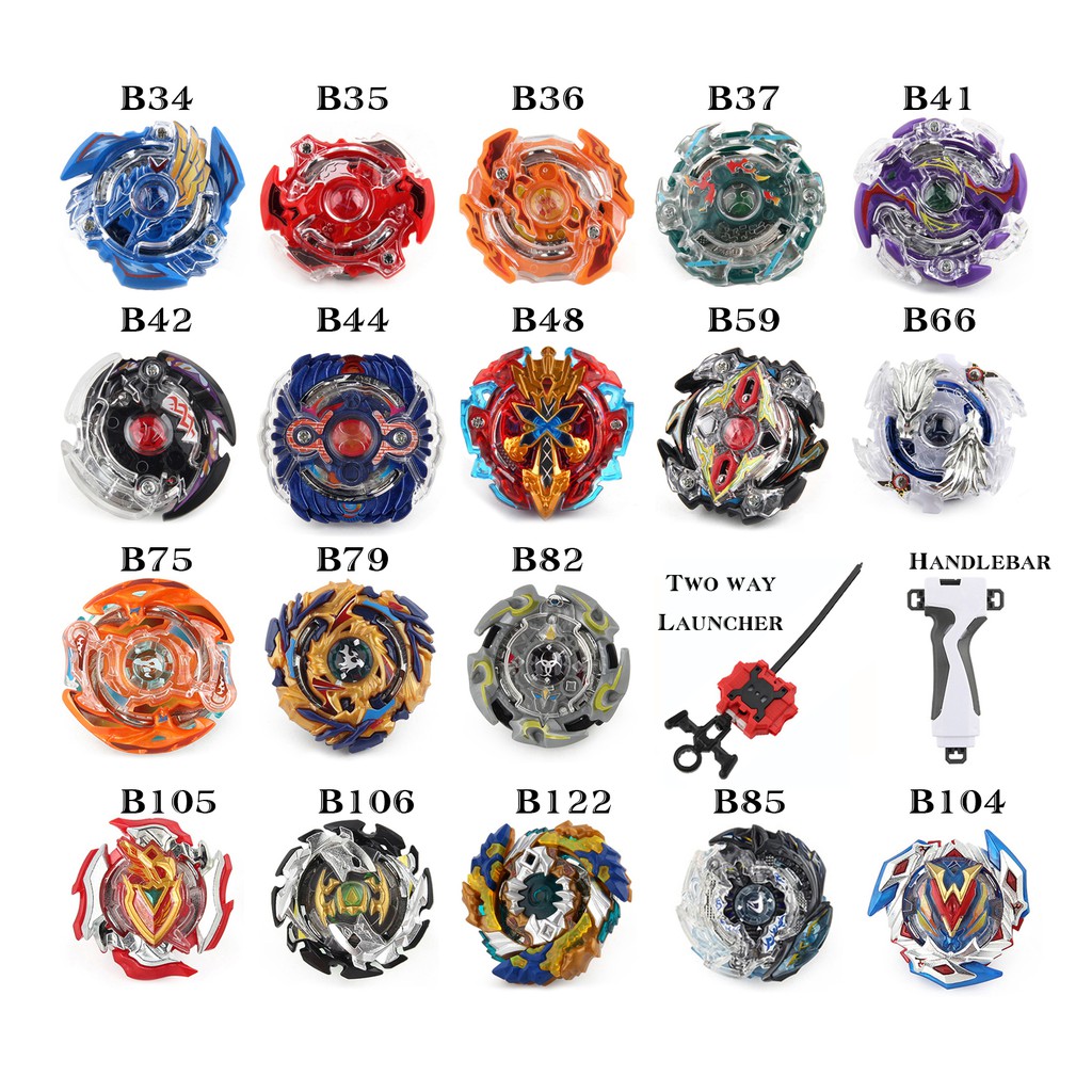 Đồ Chơi Con Quay Beyblade 20 Kiểu Không Có Bệ Phóng Cho Trẻ Em
