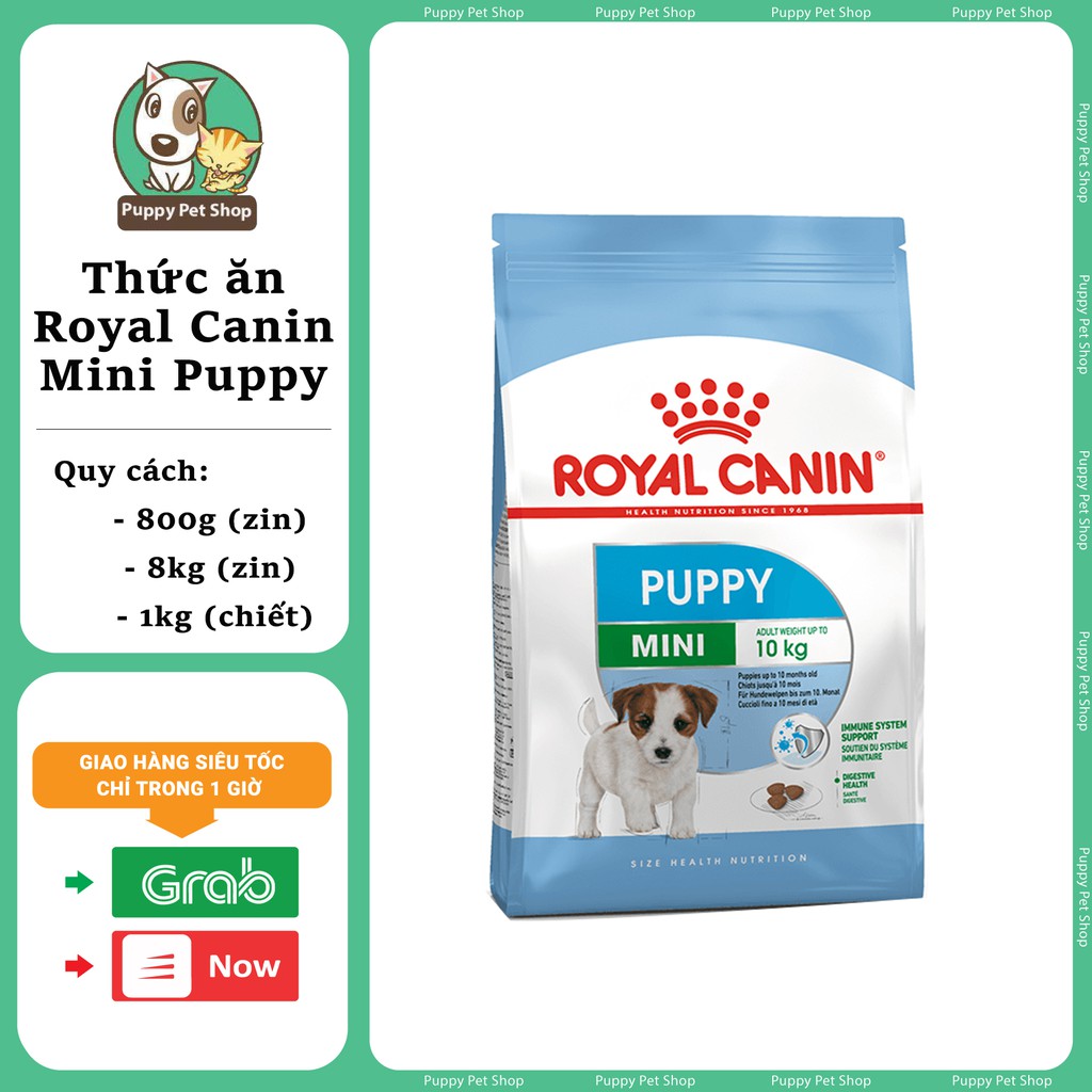 Royal Canin Mini Puppy Thức Ăn Cho Chó Nhỏ Dưới 10 Tháng Tuổi