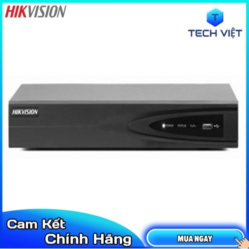 [HÀNG CHÍNH HÃNG] Đầu ghi hình camera IP 8 kênh HIKVISION DS-7608NI-K1 (B) - Hỗ trợ Cam 6.0