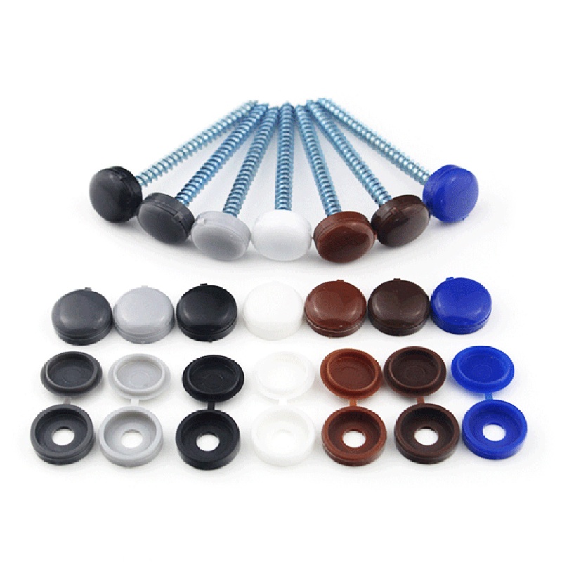 Set 100 Nắp Vít Nhựa M6 Dùng Để Trang Trí Ốc Vít M6