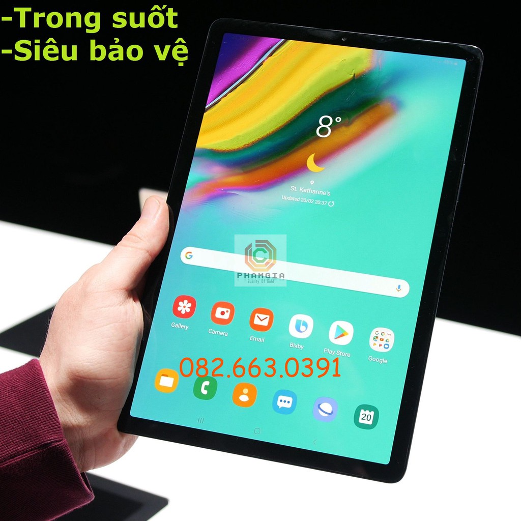 Dán PPF bóng, nhám cho Samsung Galaxy Tab S5E màn hình, mặt lưng, full lưng viền siêu bảo vệ
