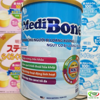 Combo 3 lon Sữa Bột Chillax Canxi Medibone 900g Date T3.2023
