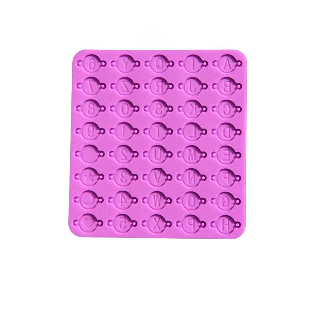 Khuôn Silicone Làm Trang Sức Hình Chữ Cái