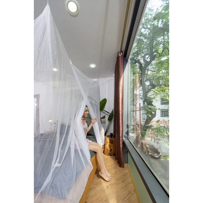 Màn tuyn 10/10 loại chuẩn xin, mùng trắng chống muỗi mắt nhỏ cao cấp nhiều kích thước 1m5, 1m6, 1m8, 2m