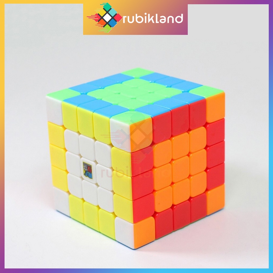 Rubik 5x5 MoYu MeiLong Stickerless Rubic 5 Tầng 5x5x5 Đồ Chơi Trí Tuệ