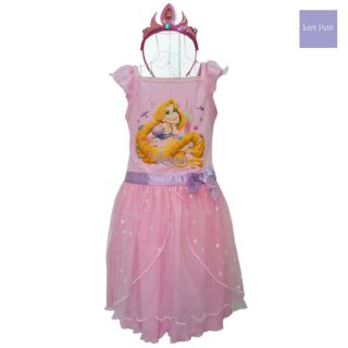 Đầm Rapunzel Công chúa Tóc Mây (hình thật, video)