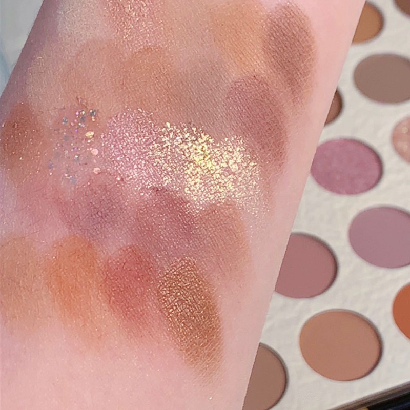 Bảng Phấn Mắt 25 Màu Sắc Tố Ngọc Trai Chống Nước Lâu Trôi