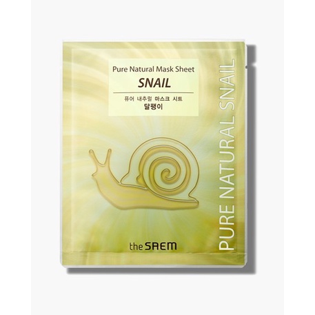 The saem pure natural mask sheet  1p / 5p / 10p