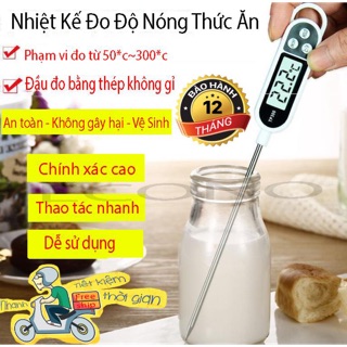 Nhiệt Kế Nấu Ăn,Pha Sữa TP 300,Ẩm Kế,Kẹp Nhiệt Độ