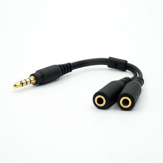 Jack chia âm thanh Takstar 1 ra 2 cổng 3.5mm nghe và thu âm