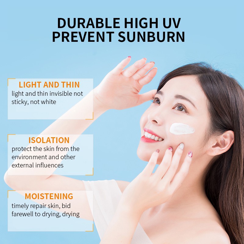 [Hàng mới về] Kem chống nắng MAYCREATE chống tia bức xạ mặt trời và UVA UVB bảo vệ và làm trắng da tuyệt đối | BigBuy360 - bigbuy360.vn