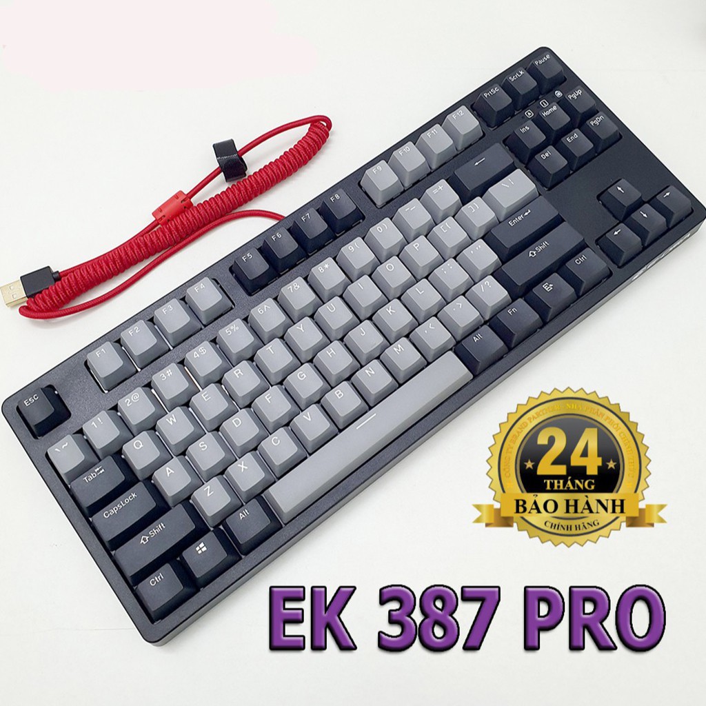 Bàn phím cơ Edra EK387 PRO bản CHERRY switch - Bàn phím cơ hót nhất 2020 - BH 24 tháng