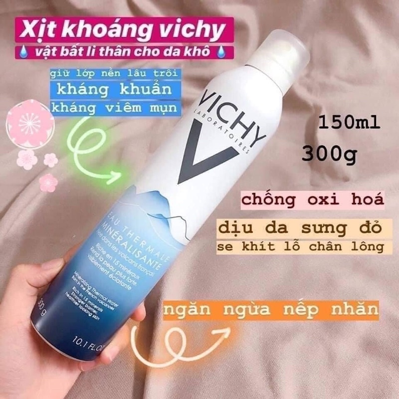 Xịt khoáng Vichy