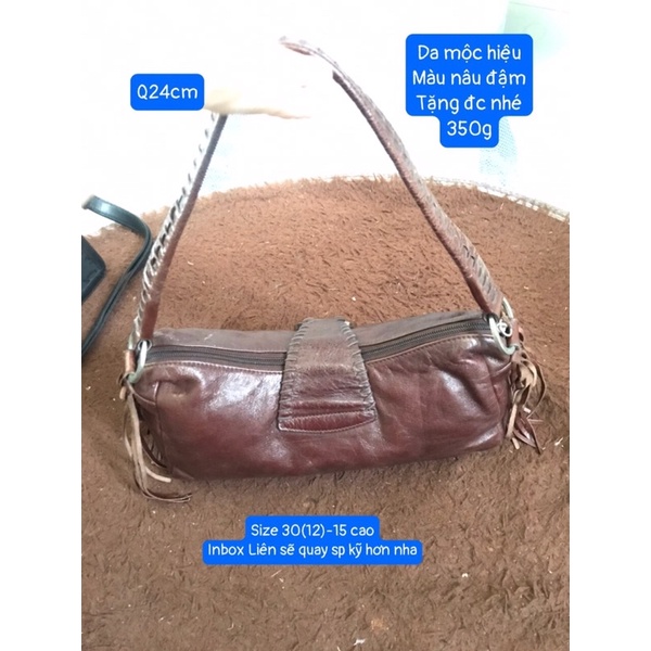 Túi si da mộc dẻo hiệu mang vai