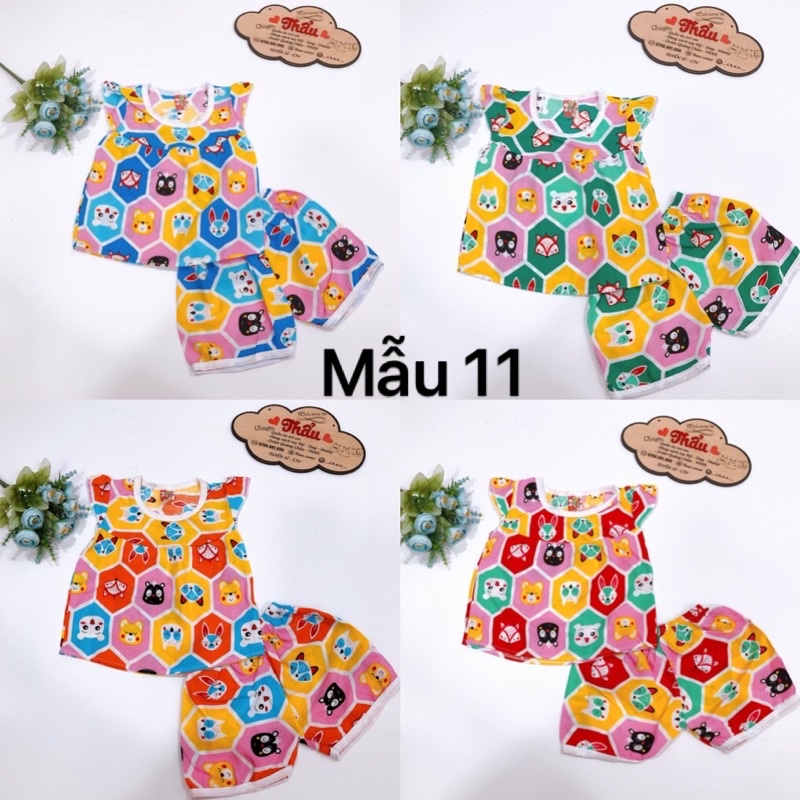 Size 11-Bộ Tole Lanh Bé Gái