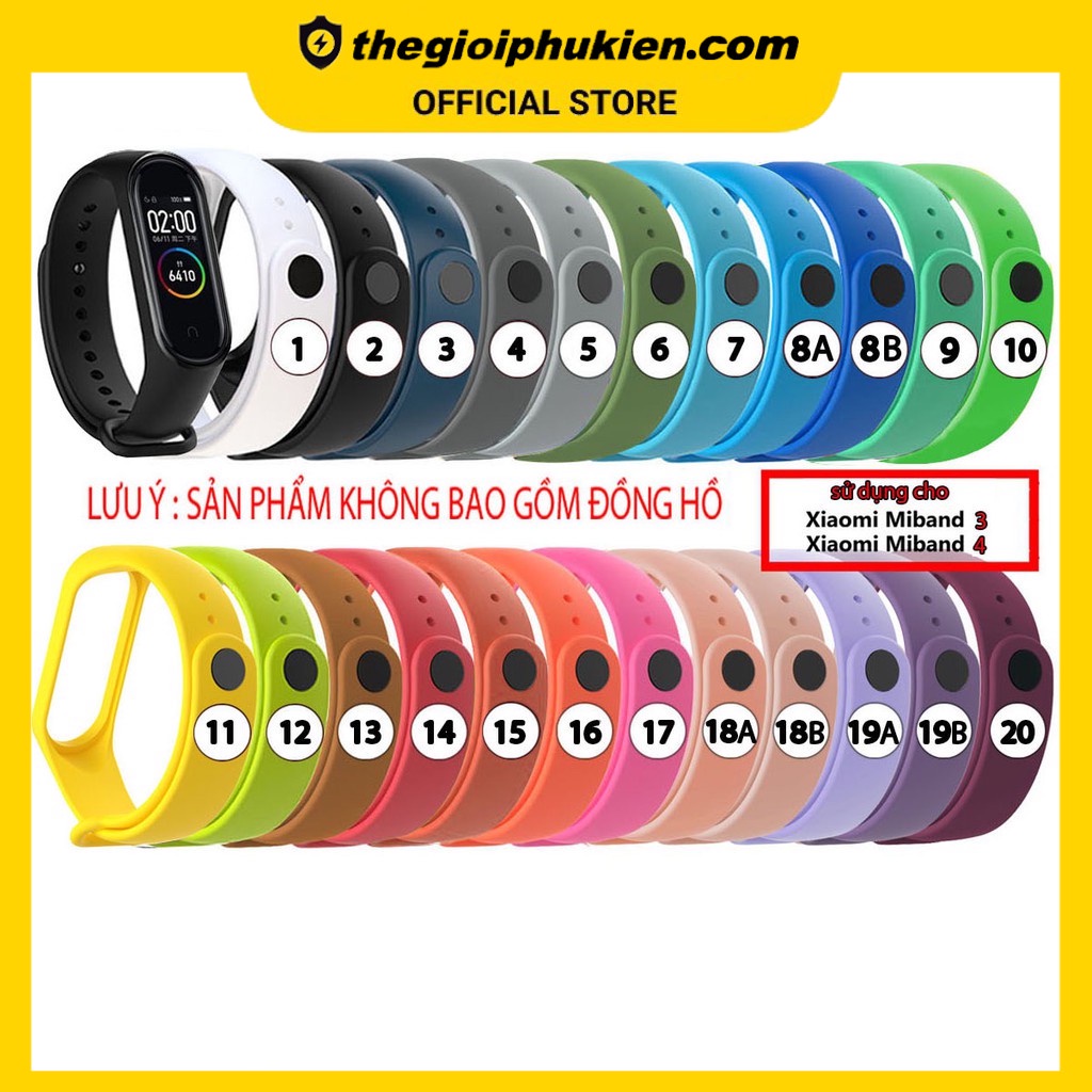 Dây Đeo Cao Su Thay Thế Cho Xiaomi Miband 3/4/5 Chất Lượng Cao