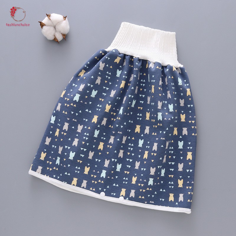 Chân váy ngắn chống thấm nước 2 trong 1 xinh xắn cho bé gái