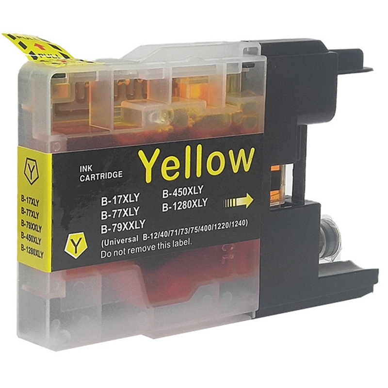 Bộ 4 hộp mực in dùng cho máy in Brother LC1280 LC1240 LC71 LC73 LC75 LC400 LC12