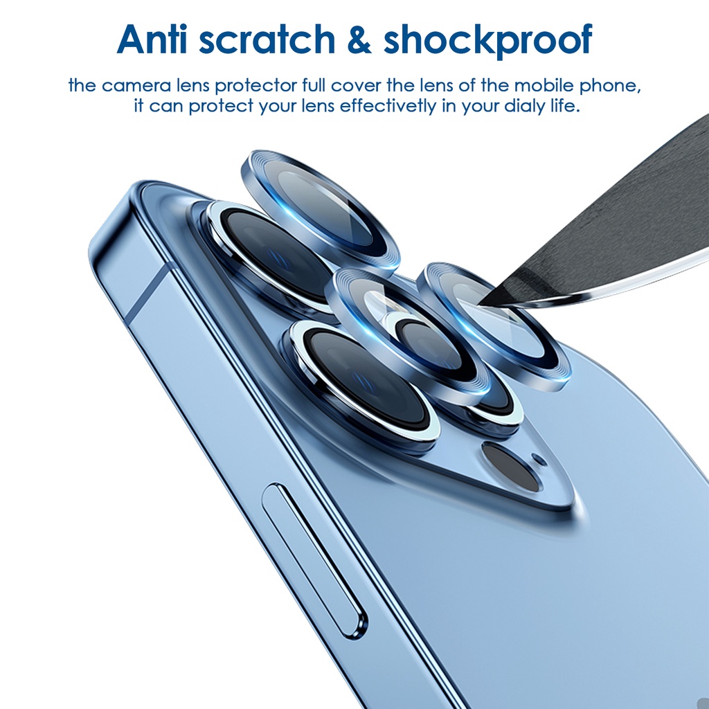 Bảo vệ Camera cho iphone 13 Pro max Phone Planet iphone12 pro max 13mini bảo về từng ống kính