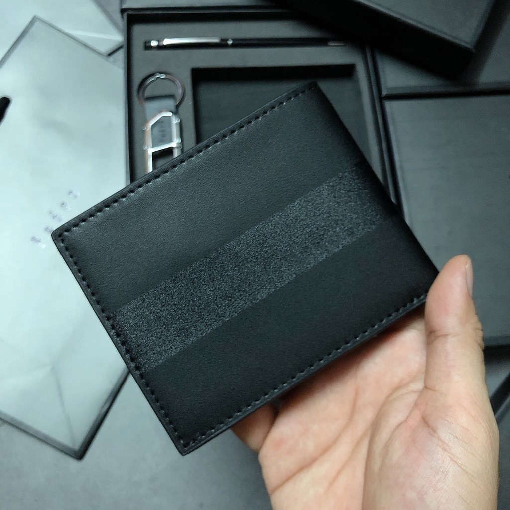 Ví nam Pedro xuất xịn kèm bút và khóa SP03