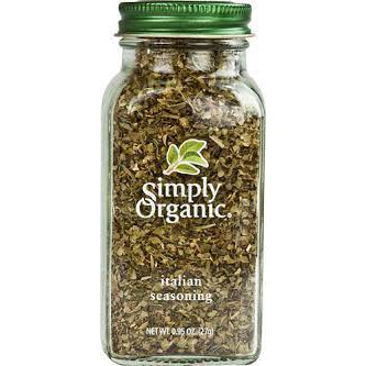 Hỗn hợp lá thơm hữu cơ món Ý (Italian Seasoning) - Simply Organic - 27g