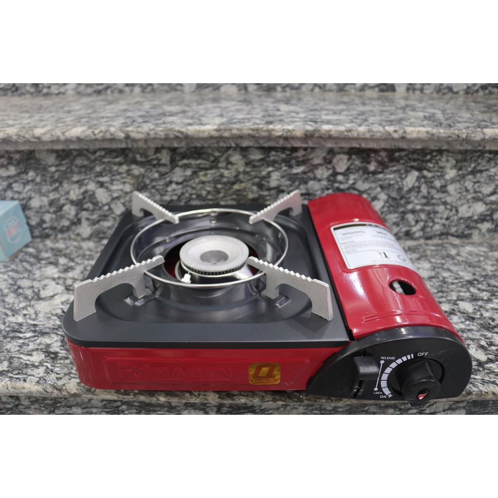Bếp Ga Mini Dã Ngoại RemaBen Chống Nổ Cao Cấp, An Toàn Siêu Bền Bỉ