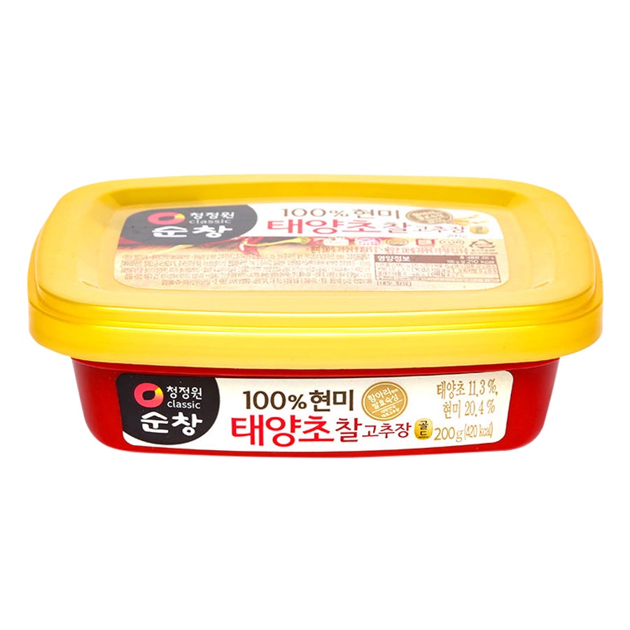 Tương ớt gạo lứt/ Tương đậu Deasang Hàn Quốc hộp 200g