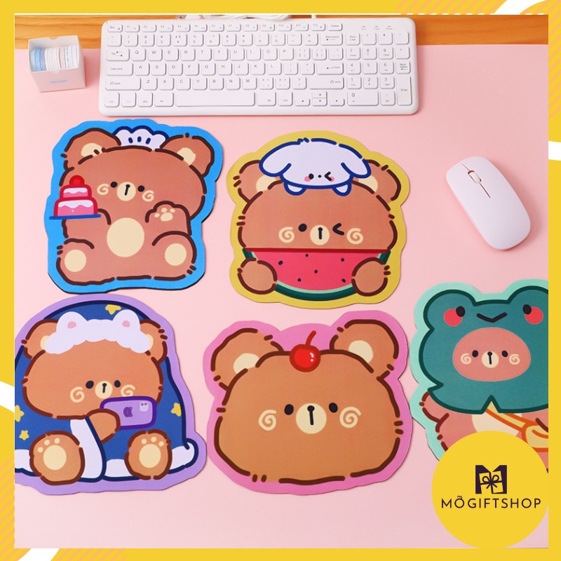 Tấm lót chuột máy tính chống trượt dễ thương