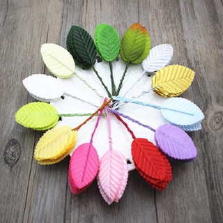 Set 50 Lá Giả Bằng Lụa Dùng Trang Trí DIY