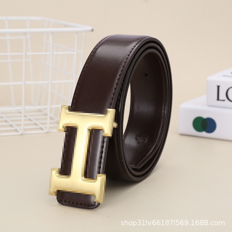 Thắt lưng da, Dây lưng da chữ H - Kiểu dáng đơn giản đầy phong cách - Bảo hành 24 tháng