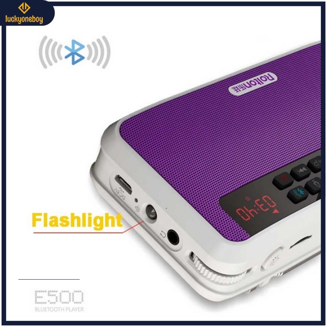 Loa Bluetooth Không Dây Rolton E500 Hỗ Trợ Thẻ TF Chất Lượng Cao
