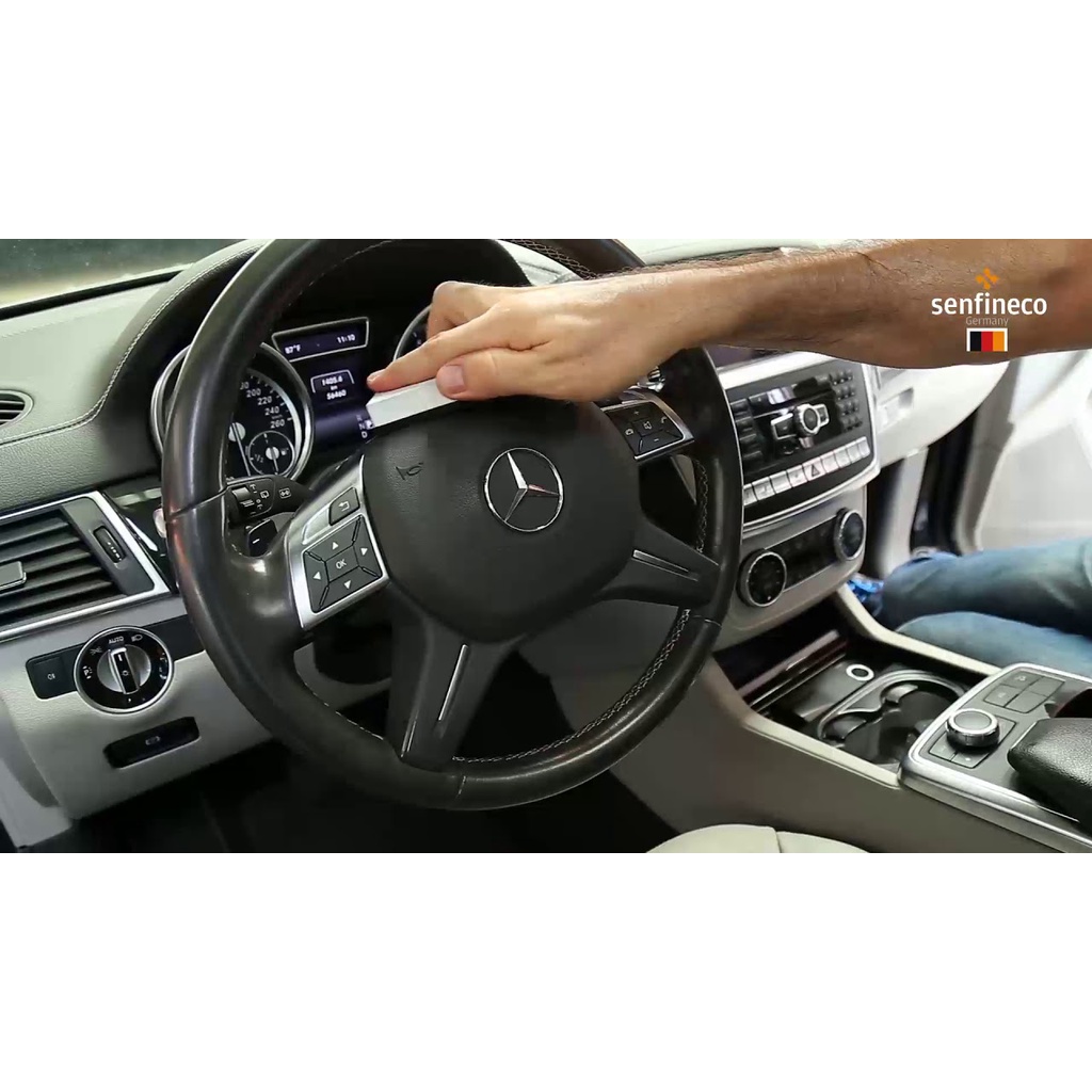 Dung Dịch Làm Sạch , Bảo Vệ Taplo, Nhựa, Simili, Da Nội Thất, Buồng Lái - Senfineco Cockpit Cleaner 9989 (650ml)