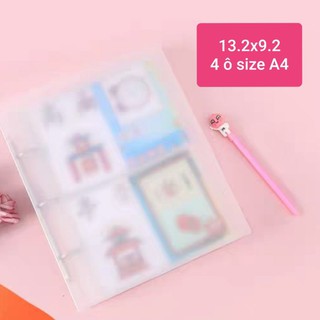 Bìa cứng A4 3 còng (+ 20 sheet)