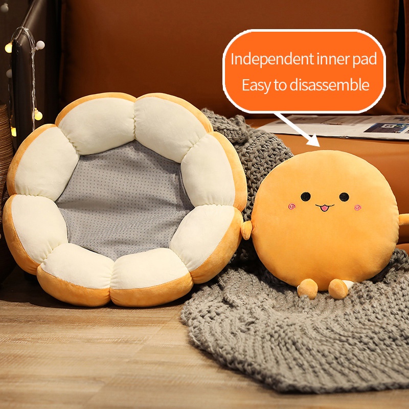 Gối Đệm Sofa Chống Trượt Hình Vịt Hoạt Hình
