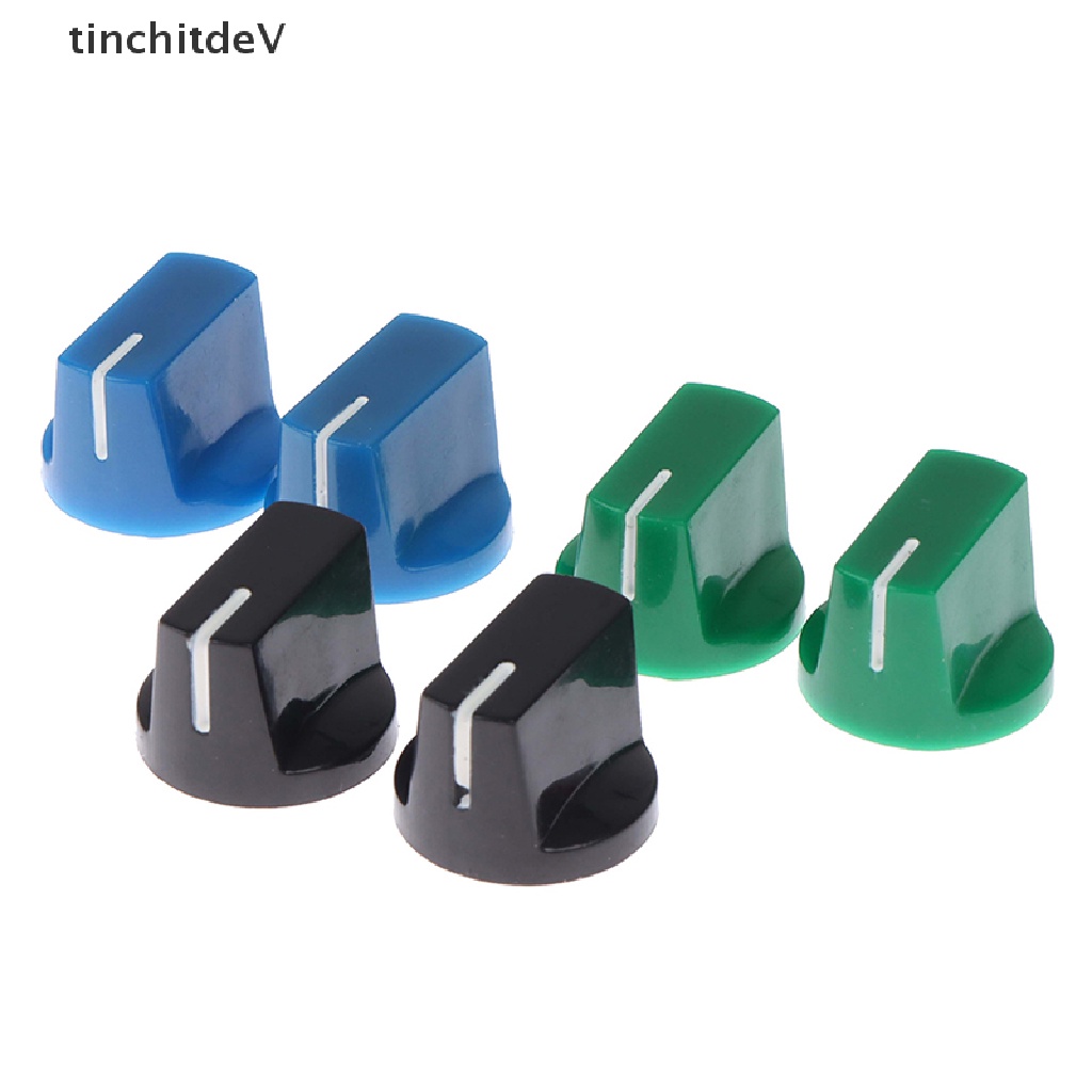 Bộ 2 Núm Vặn Điều Chỉnh Bàn Đạp Guitar Điện Nhiều Màu Sắc