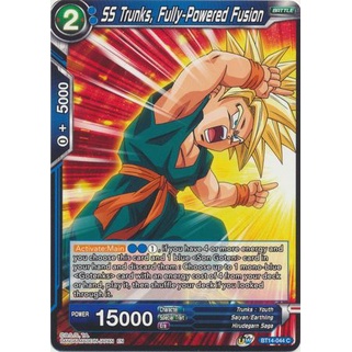 Thẻ bài Dragonball - TCG - SS Trunks, Fully-Powered Fusion / BT14-044'