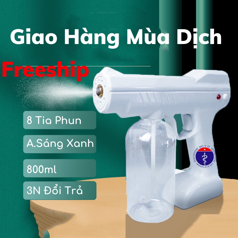 Máy Xịt Khử Khuẩn, Khử Mùi Nano Bạc, Diệt Mọi Vi Khuẩn Loại Trừ Ẩm Mốc Cho Gia Đình, Trên Xe  ÔTô, Nhà Hàng titan.st