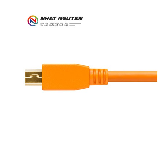 Dây Tether Tools - Cáp TetherPro USB 2.0 to Mini B 5 Pin ,  Dài 4.6m - Màu Cam