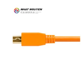 Dây Tether Tools - Cáp TetherPro USB 2.0 to Mini B 5 Pin , Dài 4.6m - Màu Cam