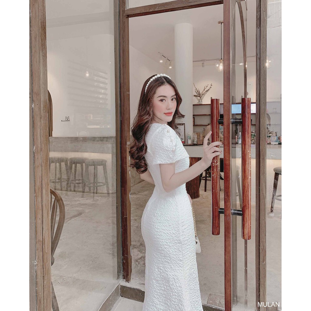 Đầm body đuôi cá dự tiệc cao cấp Mulan dress - váy thiết kế napubee | BigBuy360 - bigbuy360.vn