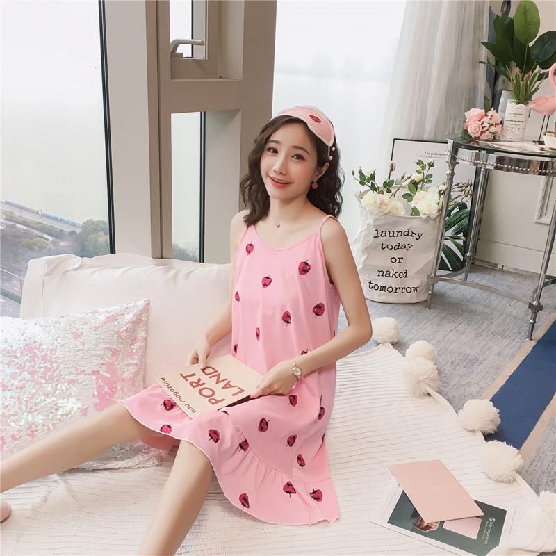 Váy Ngủ 2 Dây Đuôi Cá - Bịt Mắt (AP0036) | BigBuy360 - bigbuy360.vn