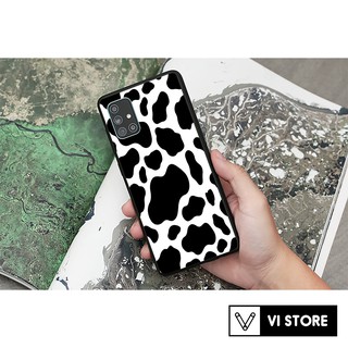 Ốp lưng Samsung Galaxy A71 họa tiết Bò Sữa