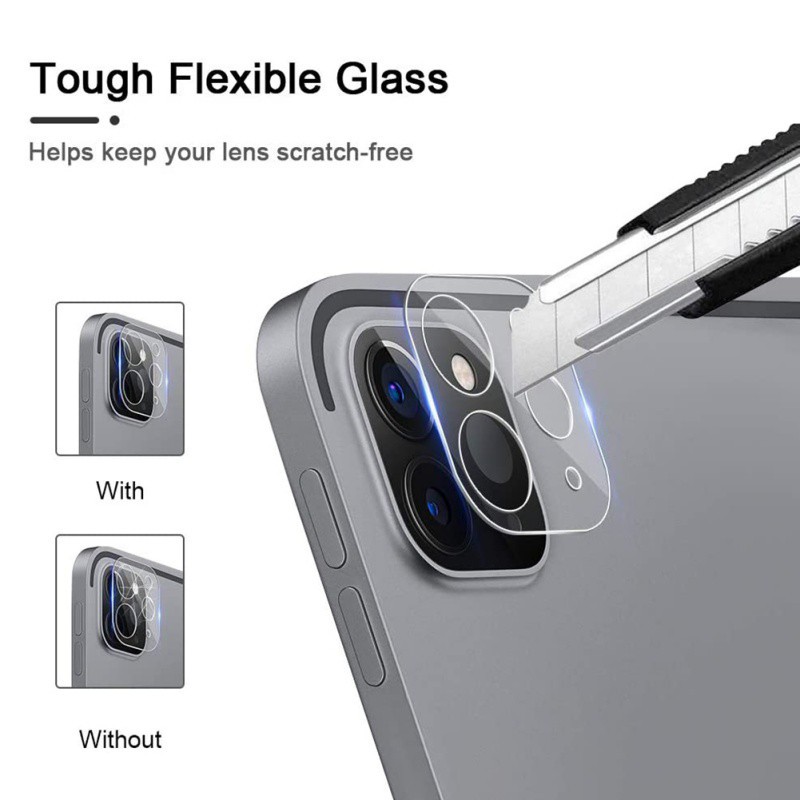 Back Camera Lens Tempered Glass for 2020 iPad Pro 11 12.9 Inch HD Ultra Clear Full Screen Cover for iPad 12.9 Protective Film 2020 iPad Pro 11 12.9 Inch ipad pro 12.9 5th 2021 ipad pro 11 3th 2021