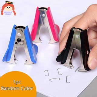 NIKKI 1 Dụng Cụ Bấm Giấy Cầm Tay Bằng Kim Loại