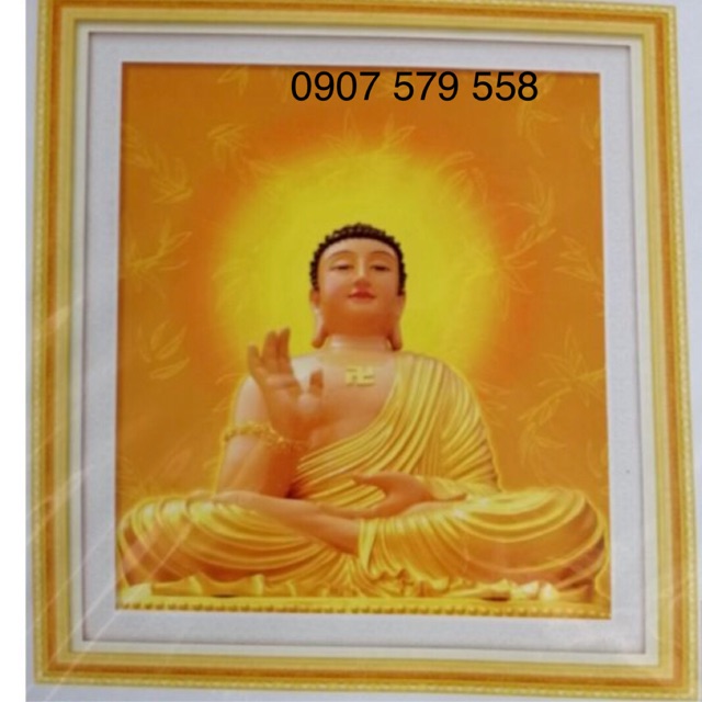 Tranh thêu phật tổ lv3210 kt 43x47 cm