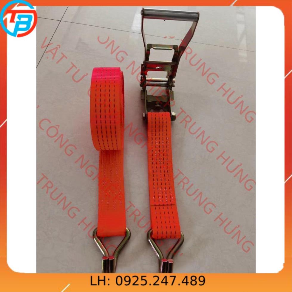 Dây cảo chằng hàng tăng đơ bản 25mm, dài 5m, tải trọng 1 tấn,  thương hiệu TBVINA