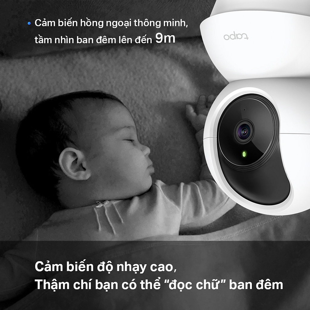 Camera Wifi TP-Link full HD 1080P 360 độ Tp Link camer Tapo C200, giám sát , an ninh Chính Hãng