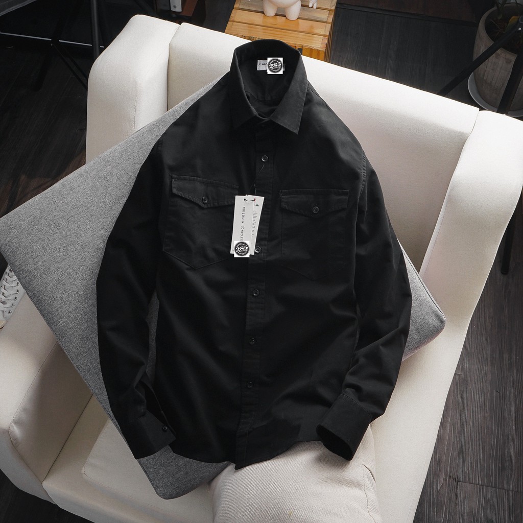 [𝐅𝐑𝐄𝐄 𝐒𝐇𝐈𝐏] ❤️ Áo sơmi Denim - chất denim shop bán làm bao KH mê mẫn ạ ❤️❤️❤️