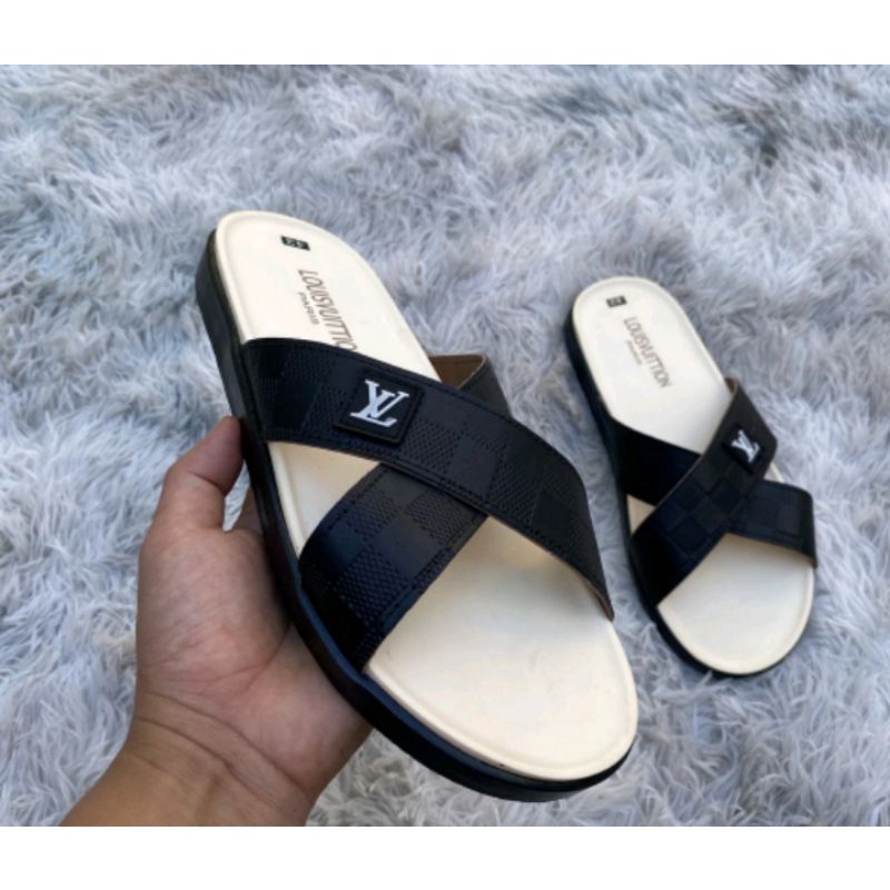 Dép Quai Ngang Off-White Zebra-Print Rubber Sliders Màu Đen hot nhất 2023